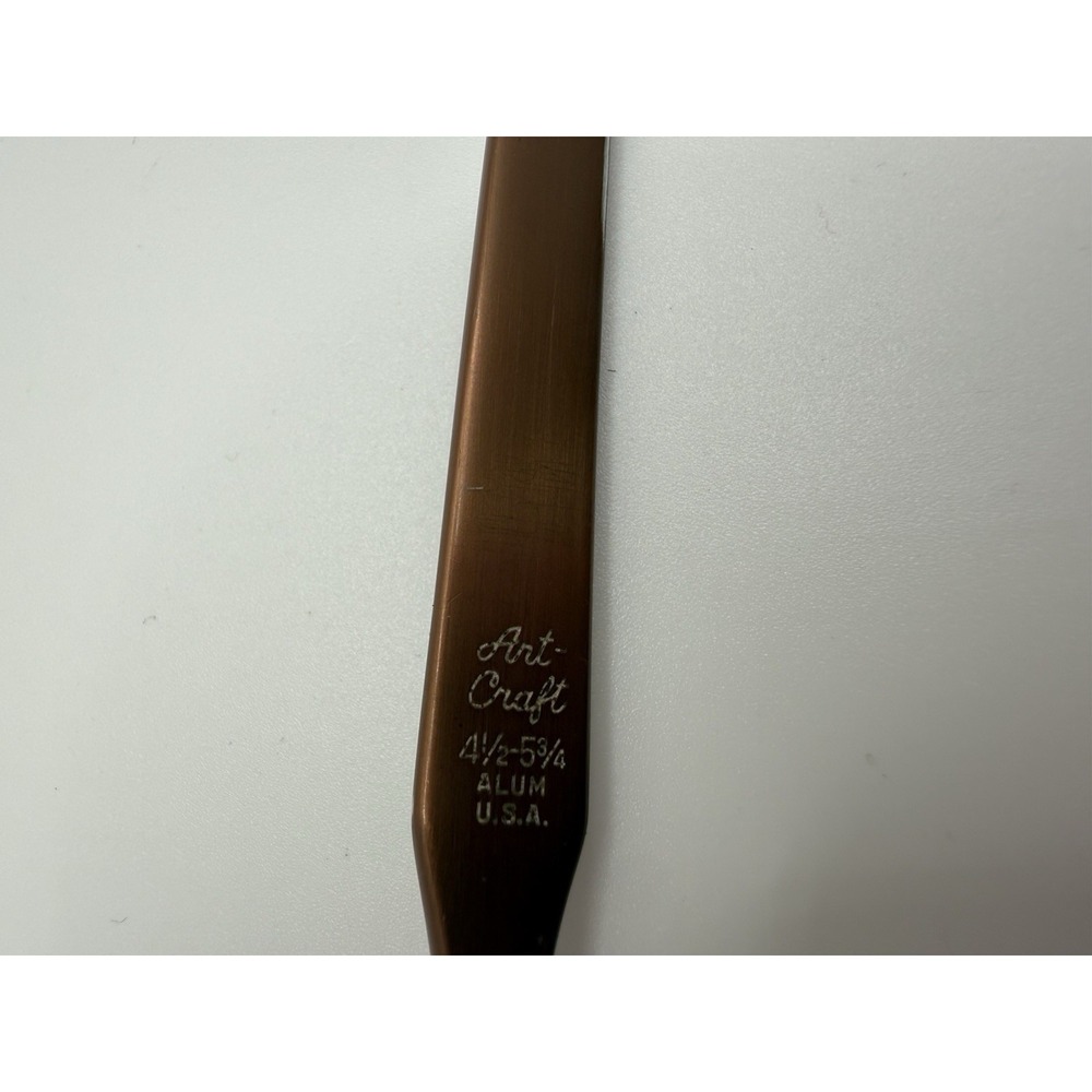 MINT Artcraft Gold Filled CatEye Glasses 1/1012 KGF Alum 4 1/4-5 1/2 20mm-Retro - Picture 6 of 7